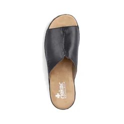 Rieker Summer Shoes-Women'S Mules Night Black