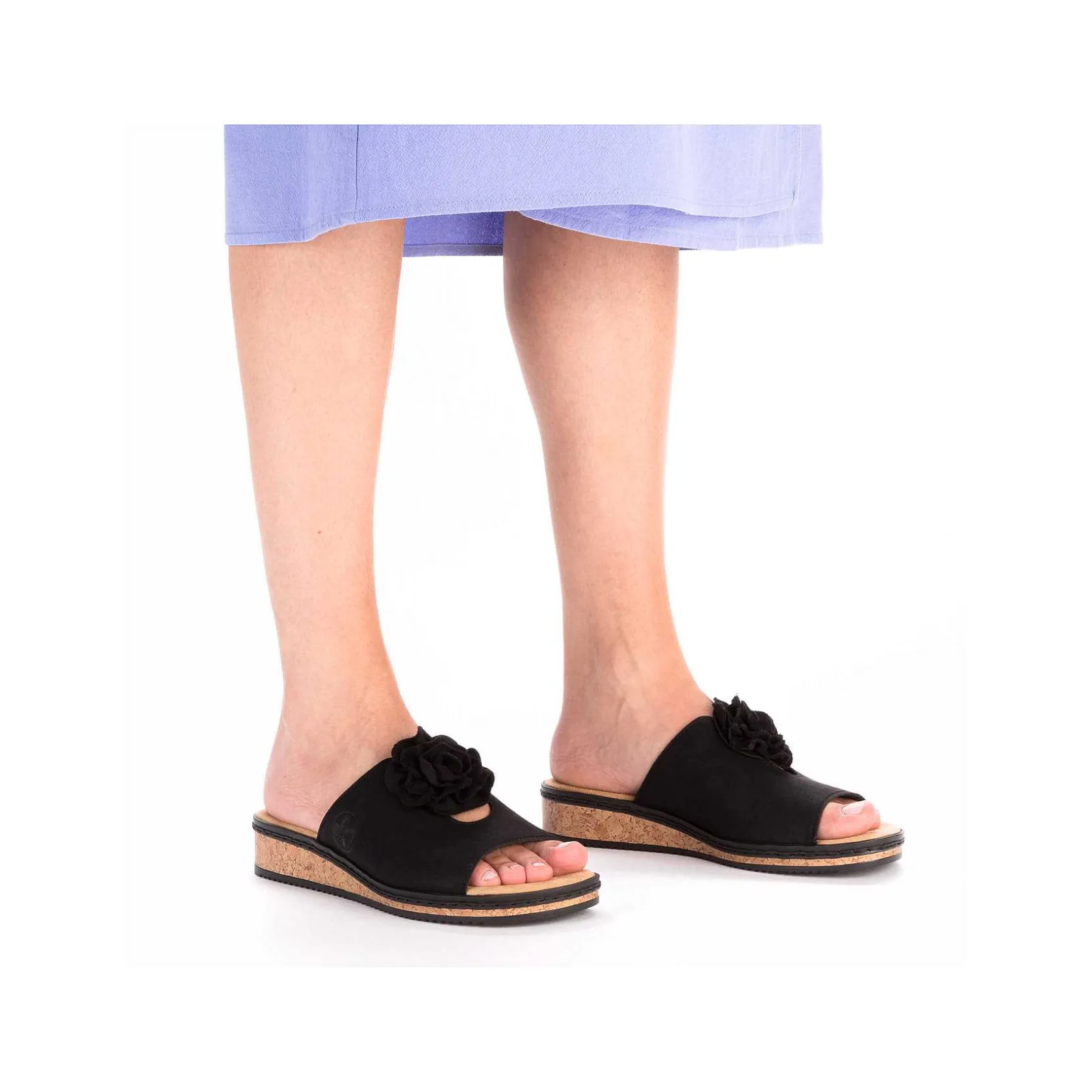 Rieker Mules & Slippers-Women'S Mules Night Black