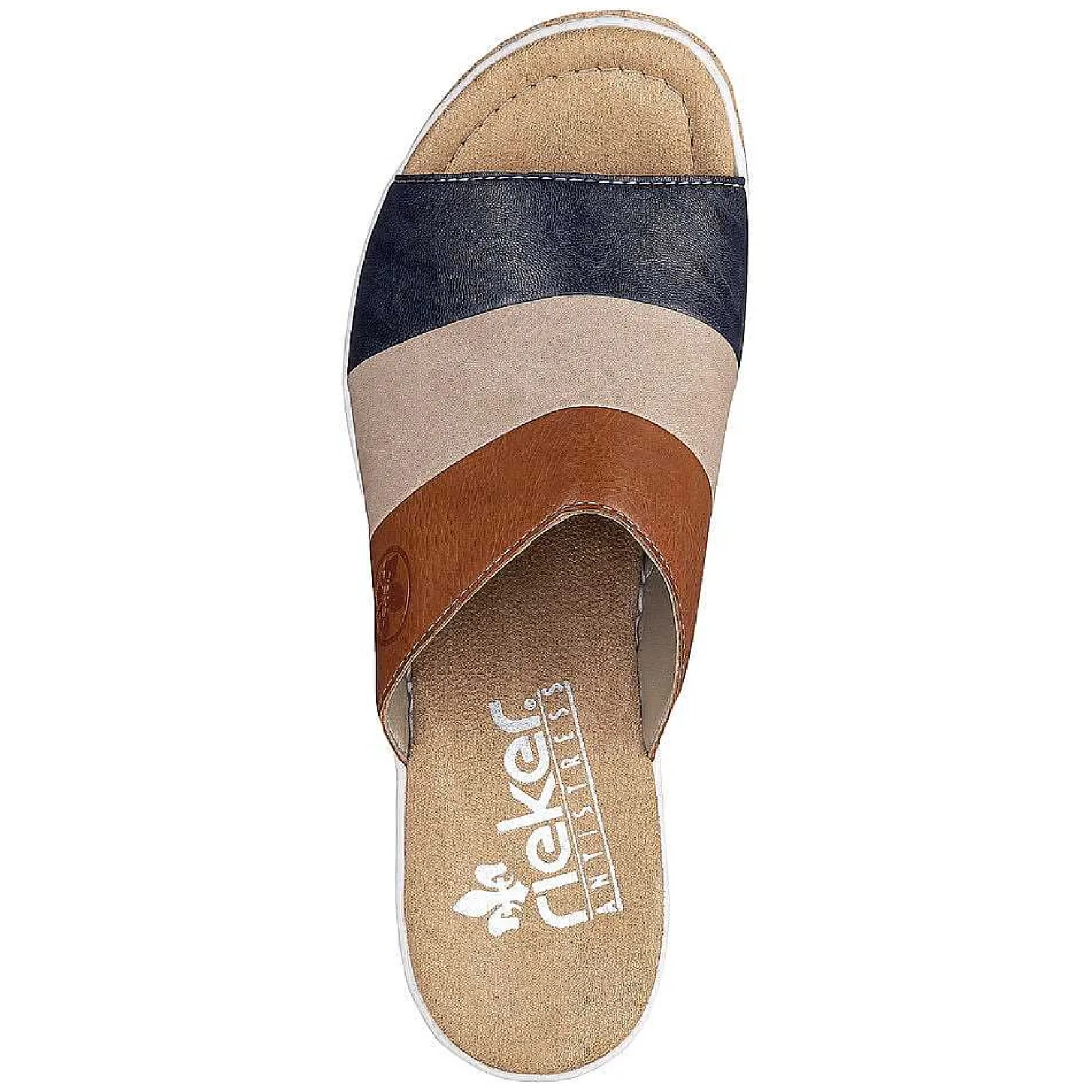 Rieker Mules & Slippers-Women'S Mules Nut Brown-Black