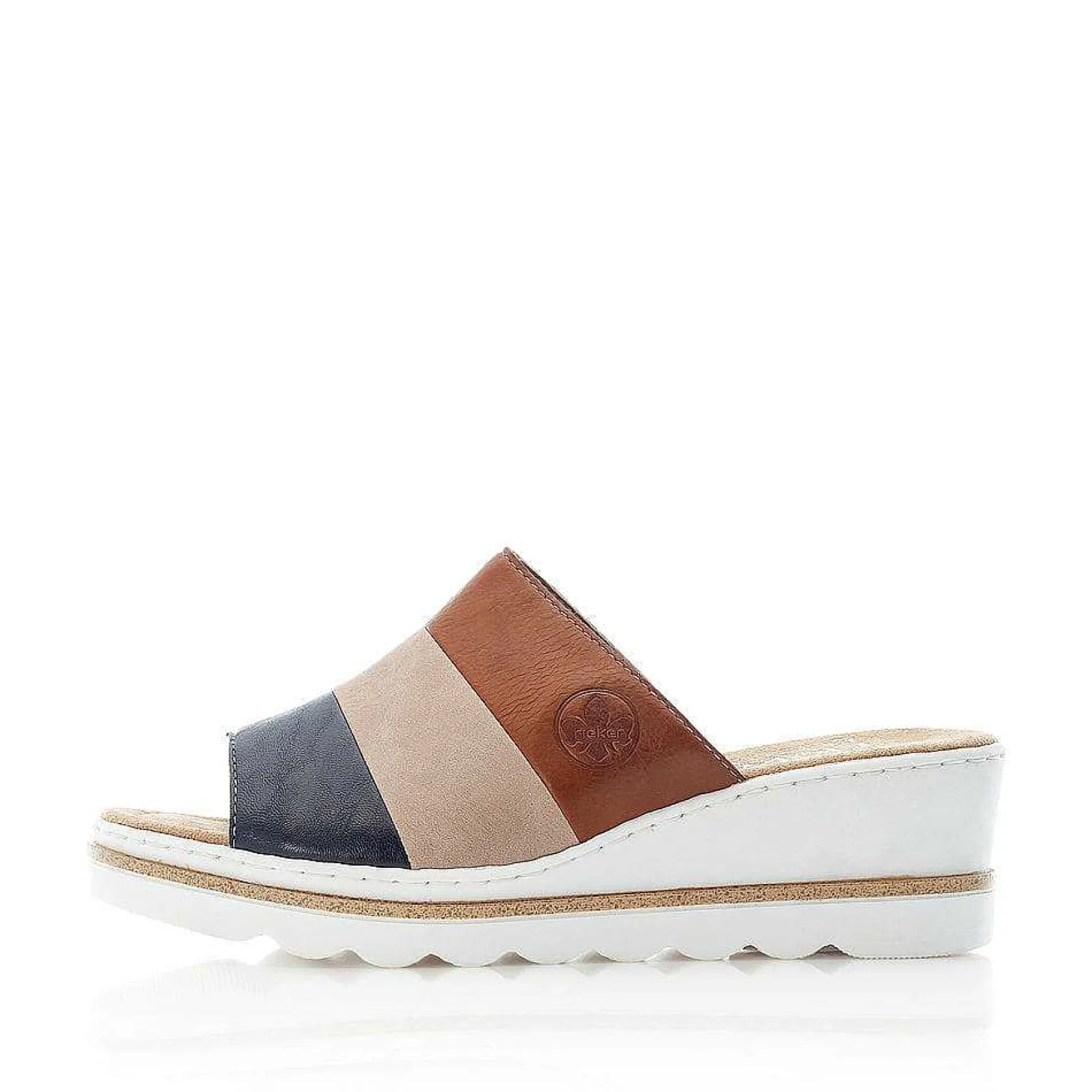 Rieker Mules & Slippers-Women'S Mules Nut Brown-Black