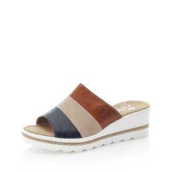 Rieker Mules & Slippers-Women'S Mules Nut Brown-Black