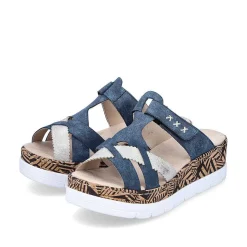 Rieker Mules & Slippers-Women'S Mules Ocean Blue