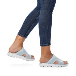 Rieker Mules & Slippers-Women'S Mules Pastel Blue