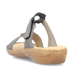 Rieker Mules & Slippers-Women'S Mules Platinum Gray