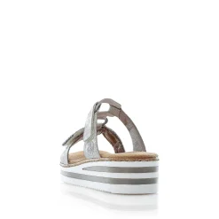 Rieker Mules & Slippers-Women'S Mules Silver Gray