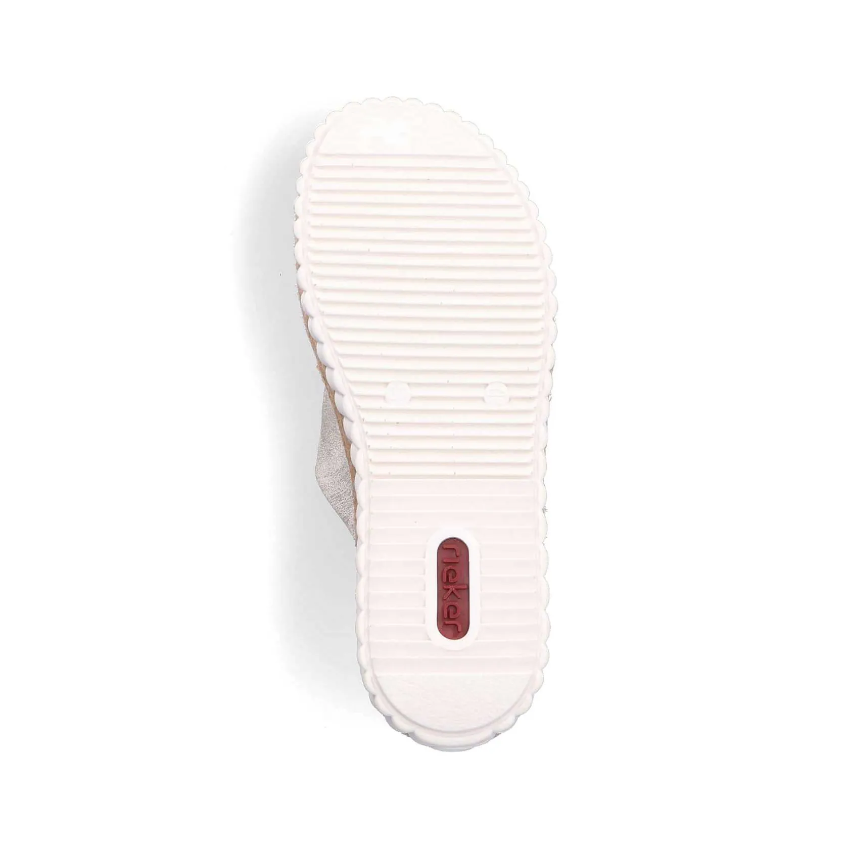 Rieker Mules & Slippers-Women'S Mules Silver-Platinum-Metallic