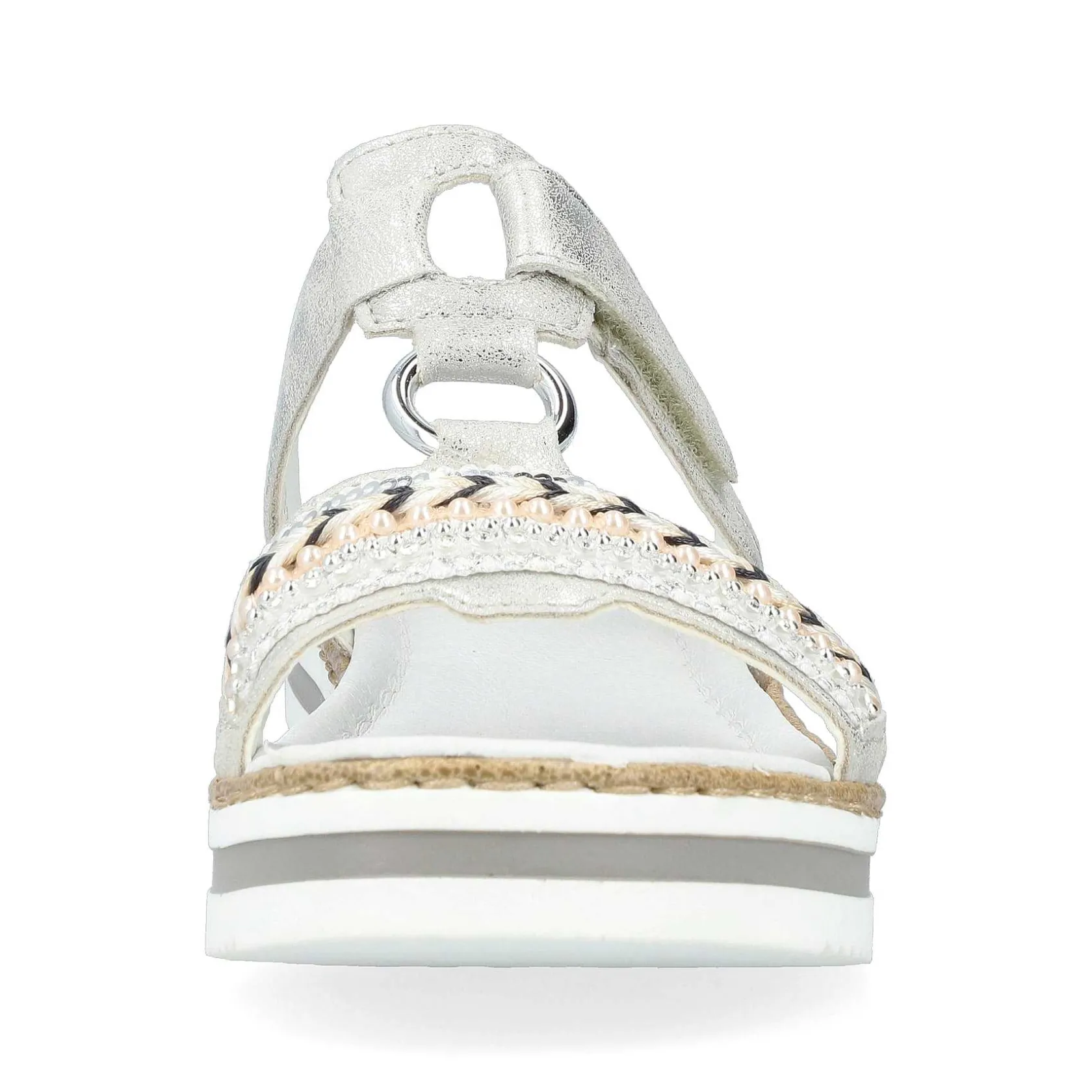 Rieker Mules & Slippers-Women'S Mules Silver Gray