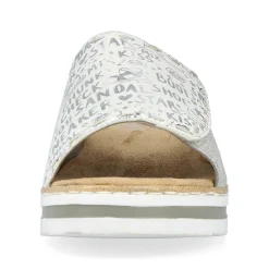 Rieker Mules & Slippers-Women'S Mules Silver Metallic