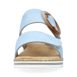 Rieker Colorful Styles-Women'S Mules Sky Blue