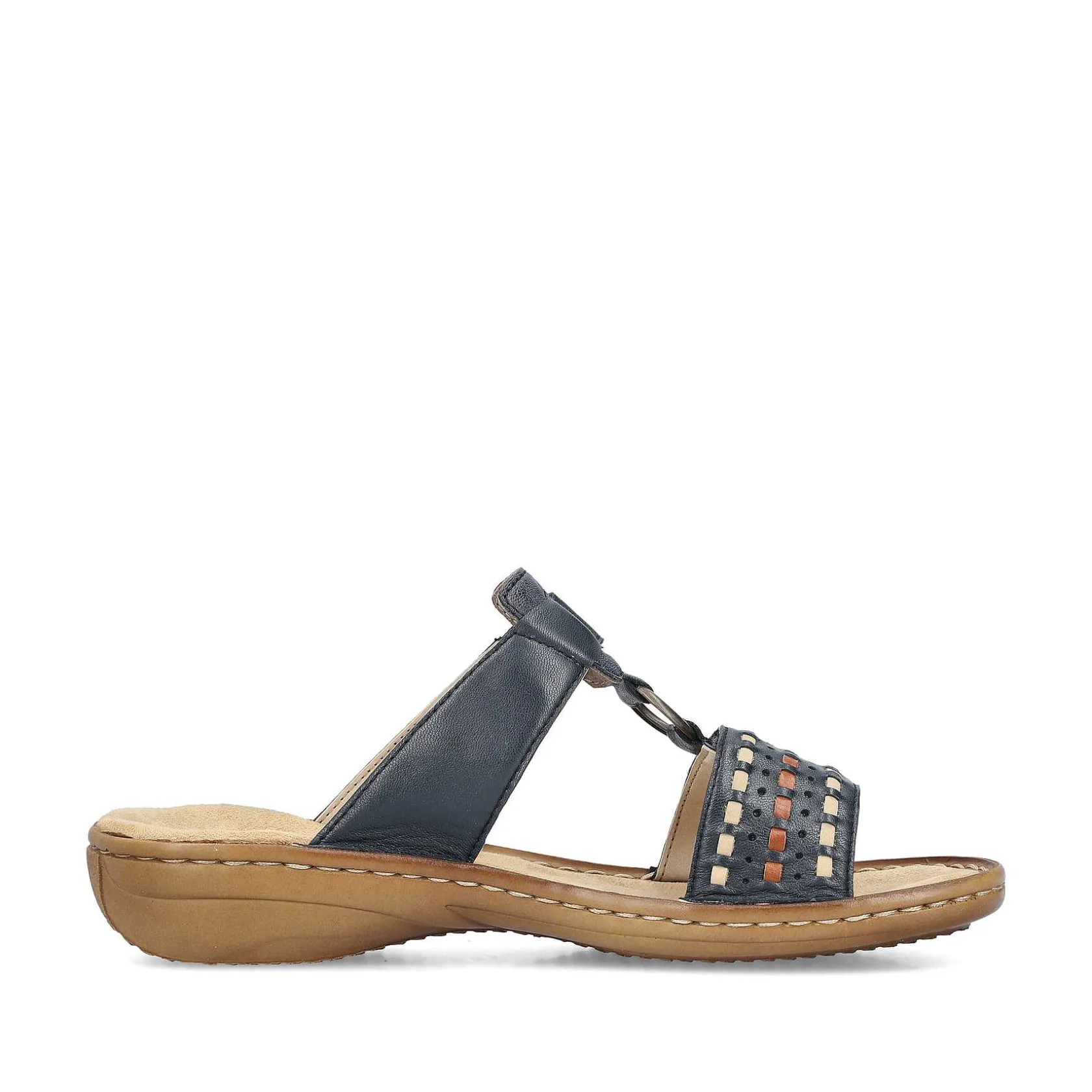 Rieker Mules & Slippers-Women'S Mules Steel Blue