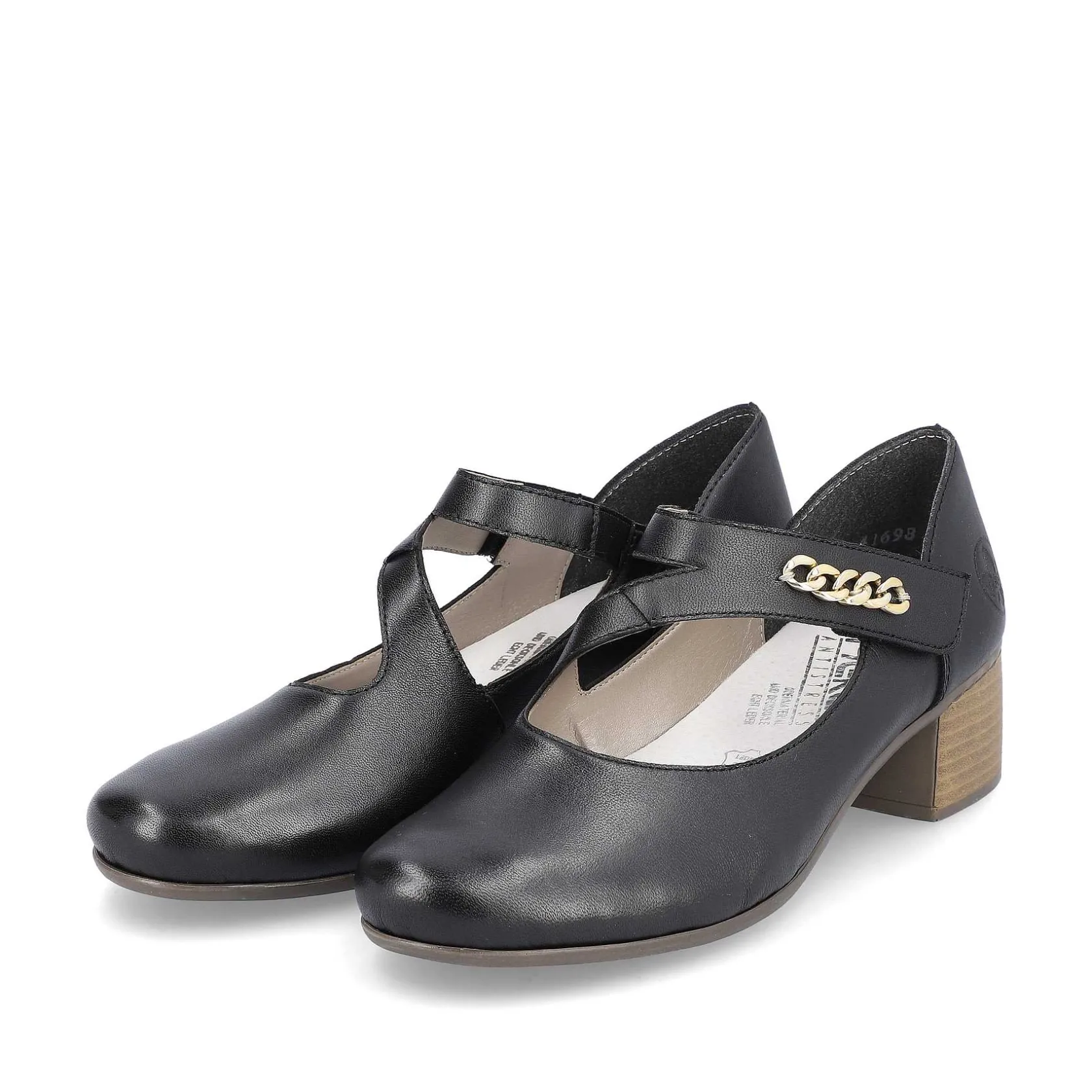 Rieker Business Shoes-Women'S Pumps Asphalt Black