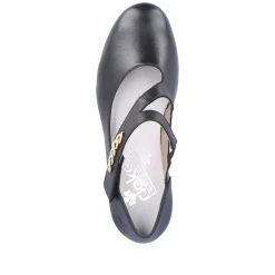 Rieker Business Shoes-Women'S Pumps Asphalt Black