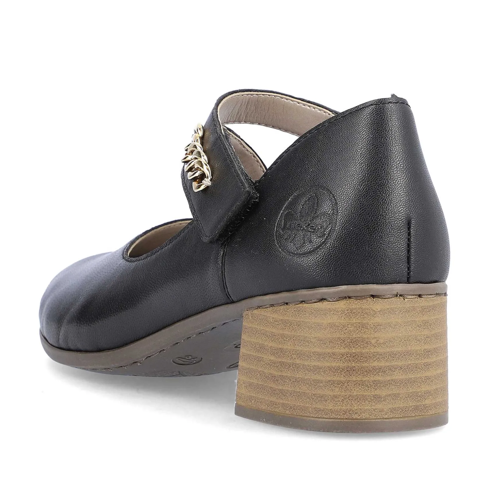 Rieker Business Shoes-Women'S Pumps Asphalt Black