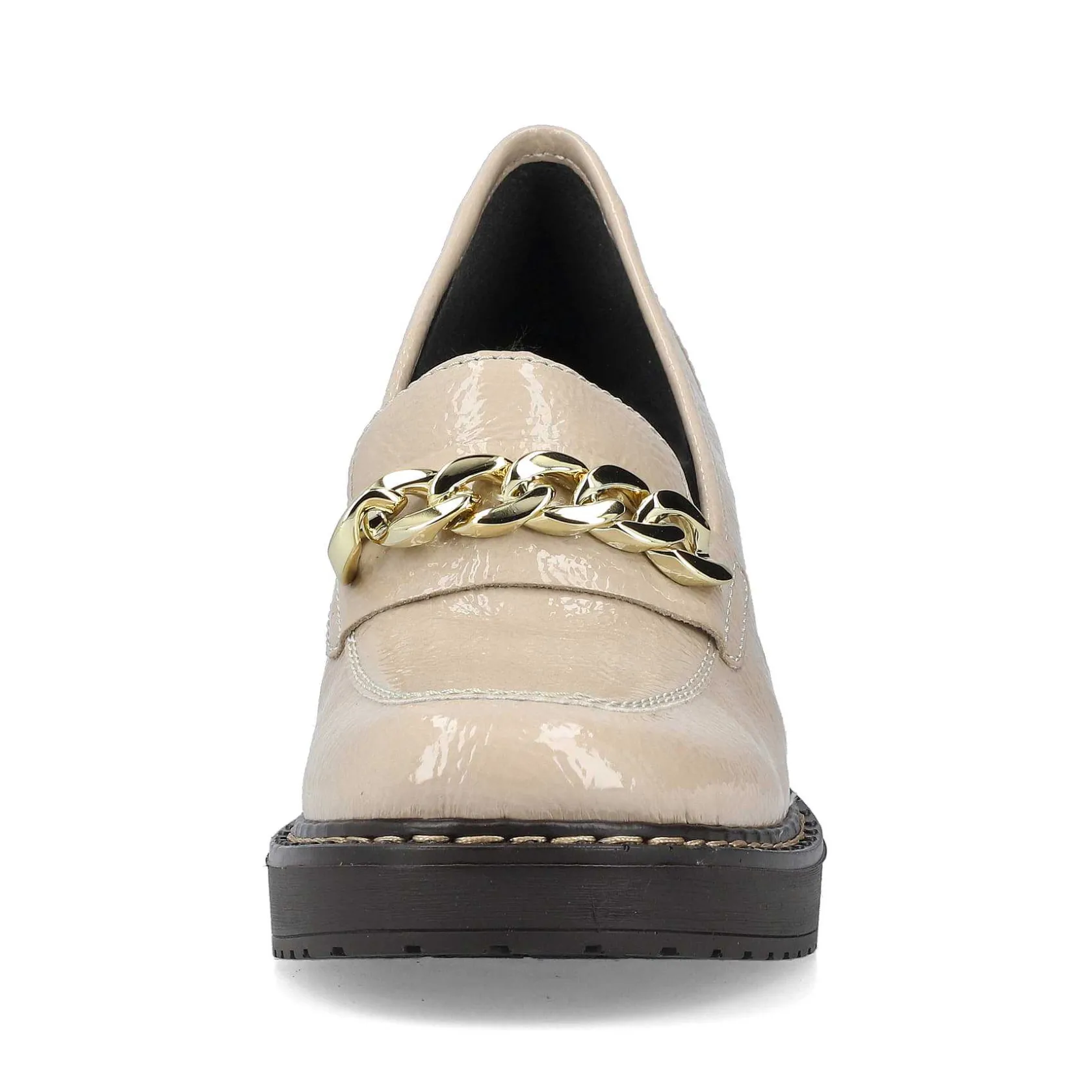 Rieker Heeled Shoes-Women'S Pumps Cream Beige-Black
