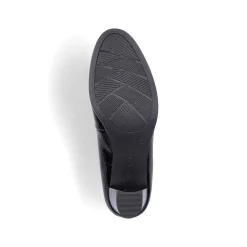 Rieker Business Shoes-Women'S Pumps Glossy Black