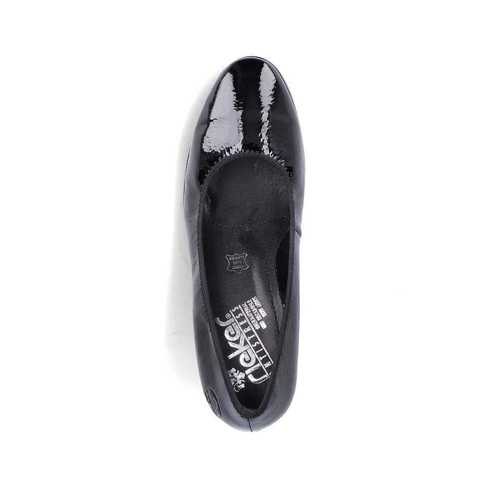 Rieker Business Shoes-Women'S Pumps Glossy Black