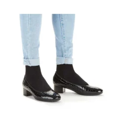 Rieker Business Shoes-Women'S Pumps Glossy Black