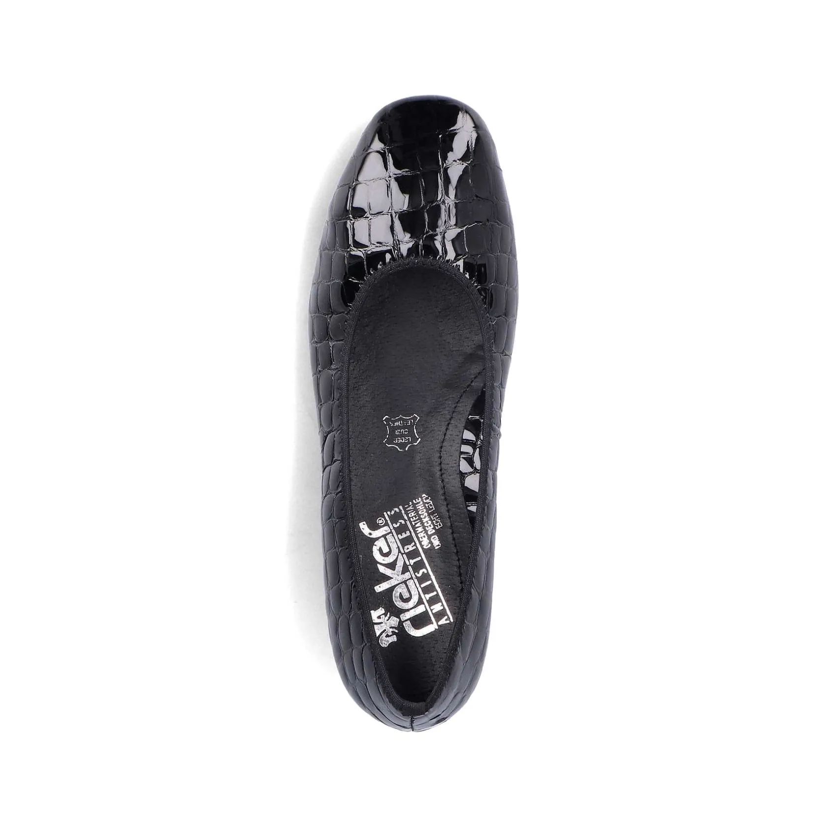 Rieker Business Shoes-Women'S Pumps Glossy Black