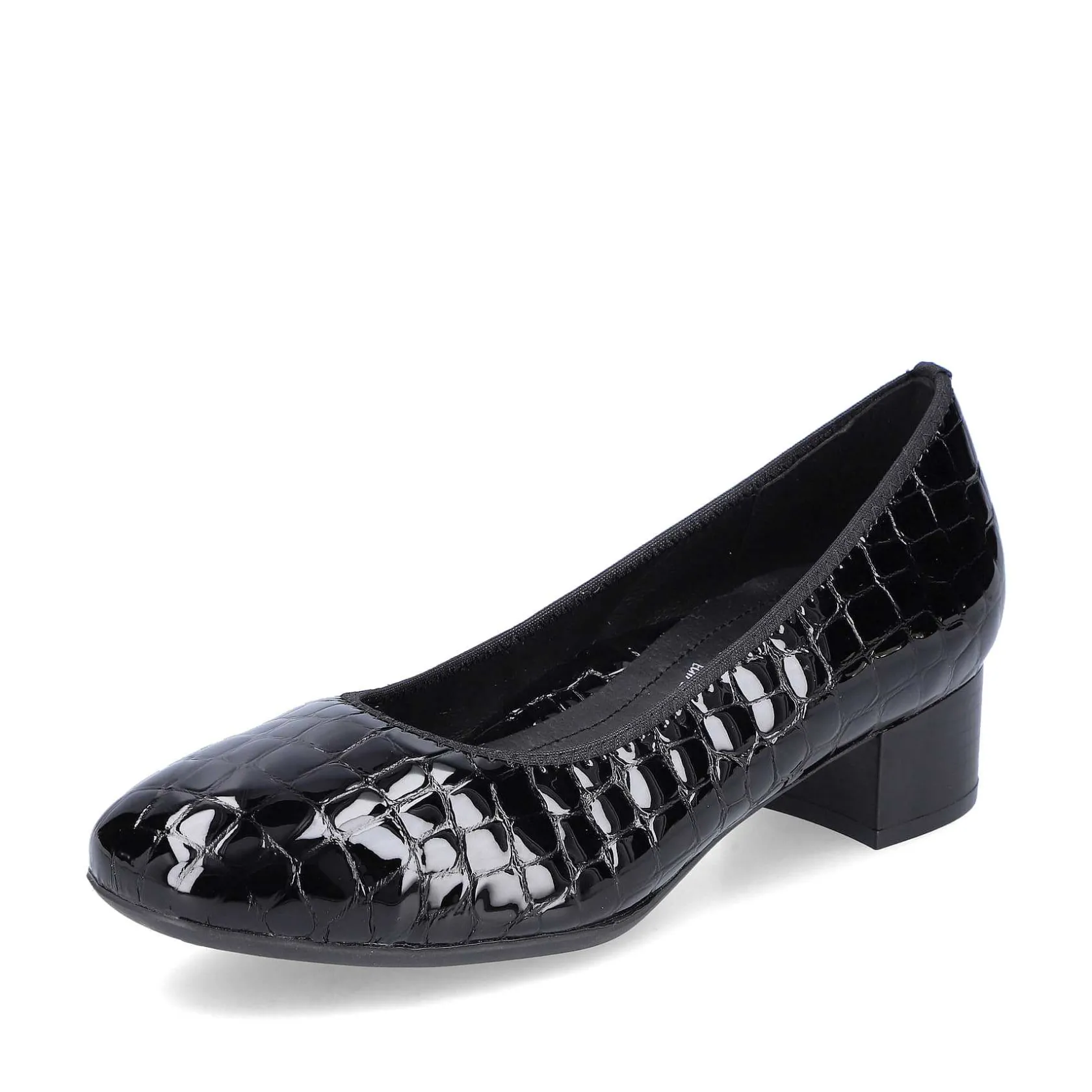 Rieker Business Shoes-Women'S Pumps Glossy Black