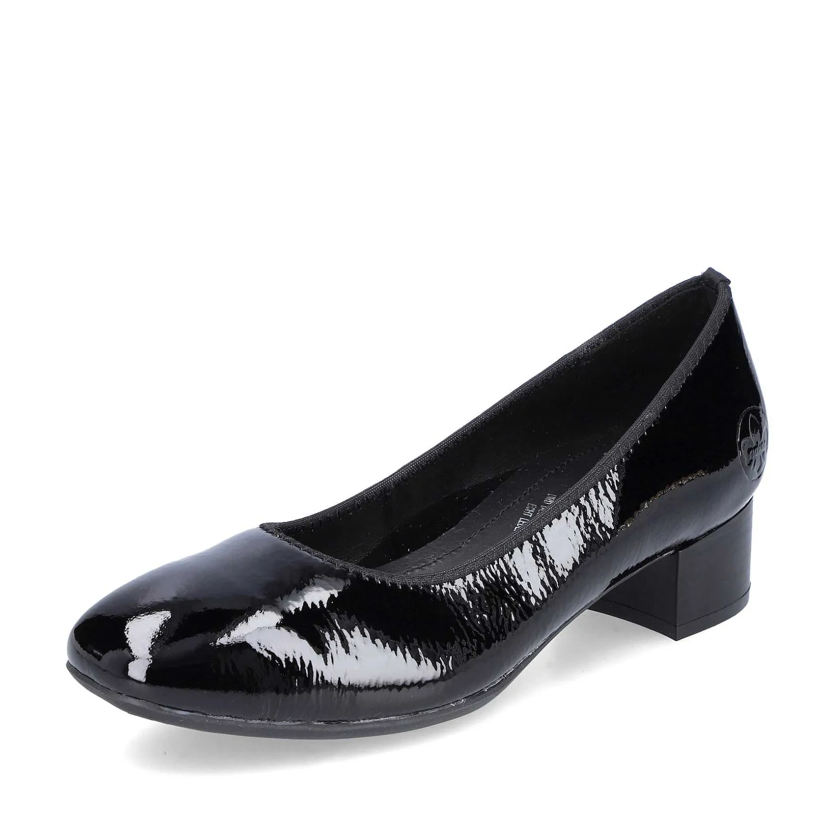 Rieker Business Shoes-Women'S Pumps Glossy Black