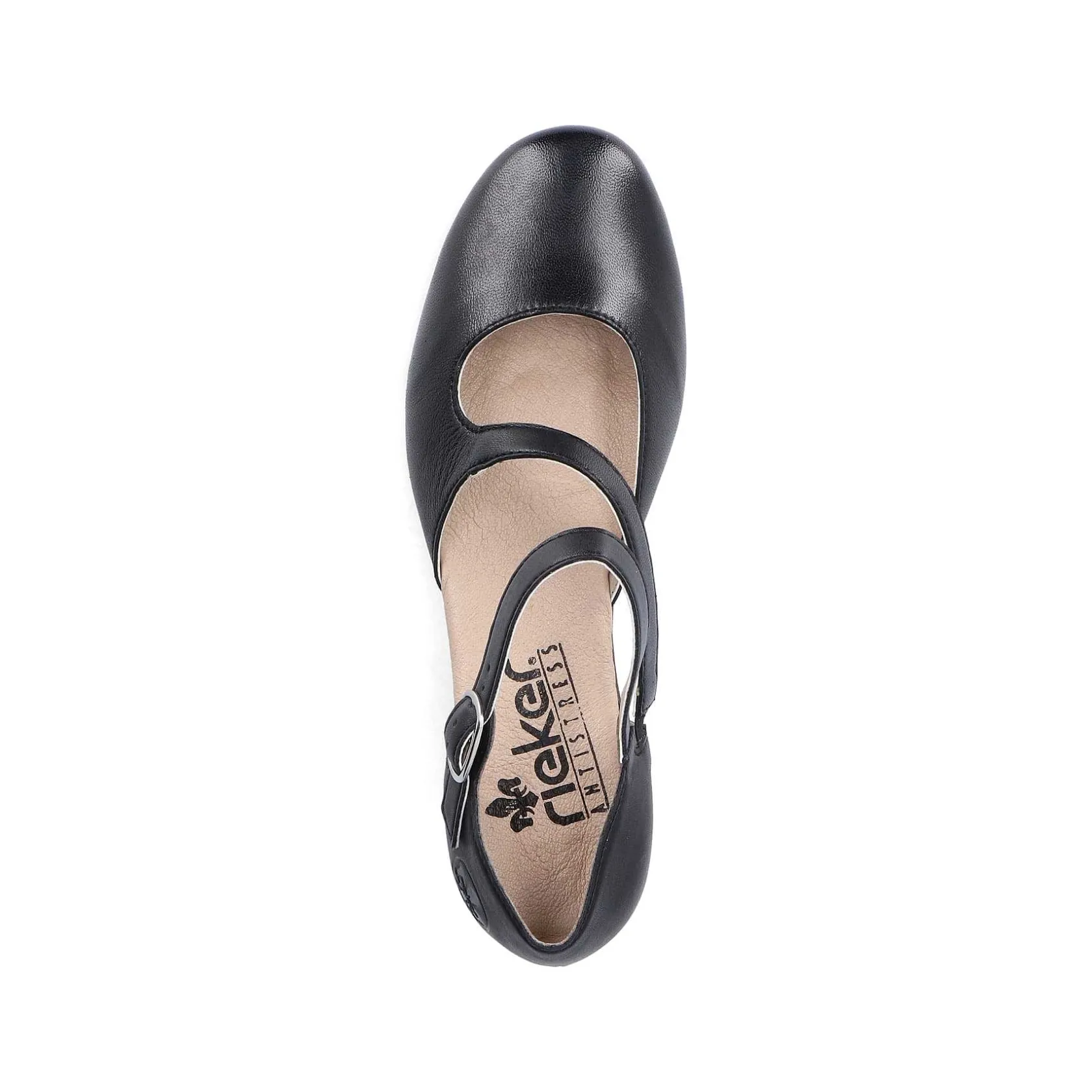 Rieker Business Shoes-Women'S Pumps Glossy Black