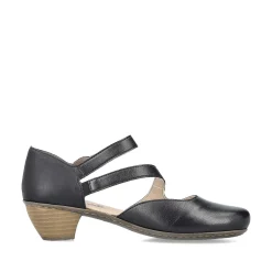 Rieker Business Shoes-Women'S Pumps Glossy Black