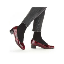 Rieker Business Shoes-Women'S Pumps Metallic Red