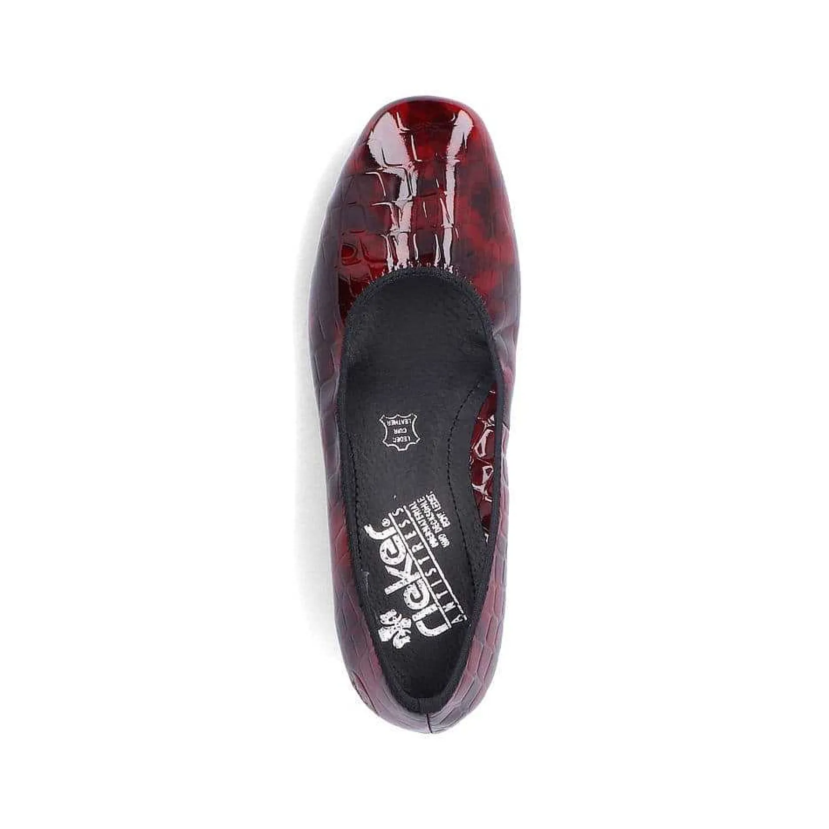 Rieker Business Shoes-Women'S Pumps Metallic Red