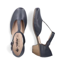 Rieker Business Shoes-Women'S Pumps Navy Blue