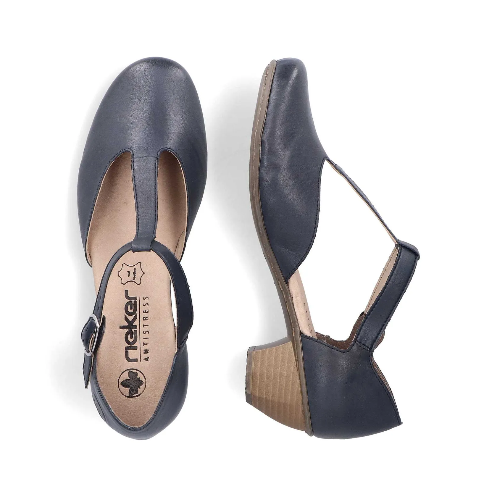 Rieker Business Shoes-Women'S Pumps Navy Blue