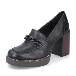 Rieker Heeled Shoes-Women'S Pumps Night Black