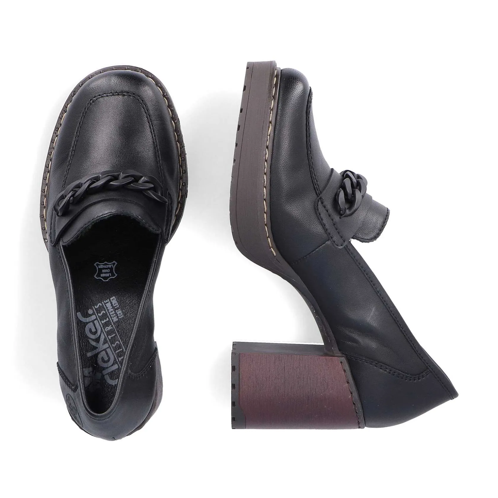 Rieker Heeled Shoes-Women'S Pumps Night Black