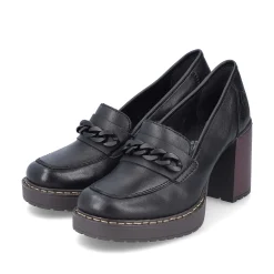 Rieker Heeled Shoes-Women'S Pumps Night Black