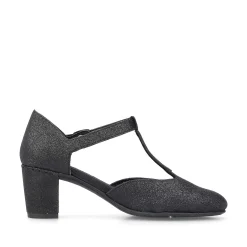 Rieker Business Shoes-Women'S Pumps Night Black