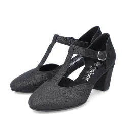 Rieker Business Shoes-Women'S Pumps Night Black