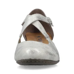 Rieker Business Shoes-Women'S Pumps Silver-Platinum
