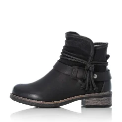 Rieker Ankle Boots & Boots-Women'S Short Boots Night Black