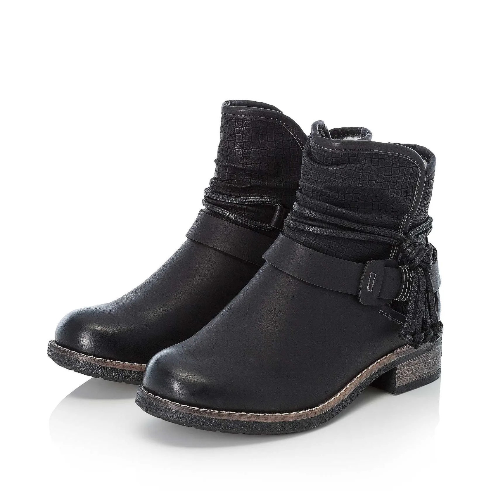 Rieker Ankle Boots & Boots-Women'S Short Boots Night Black