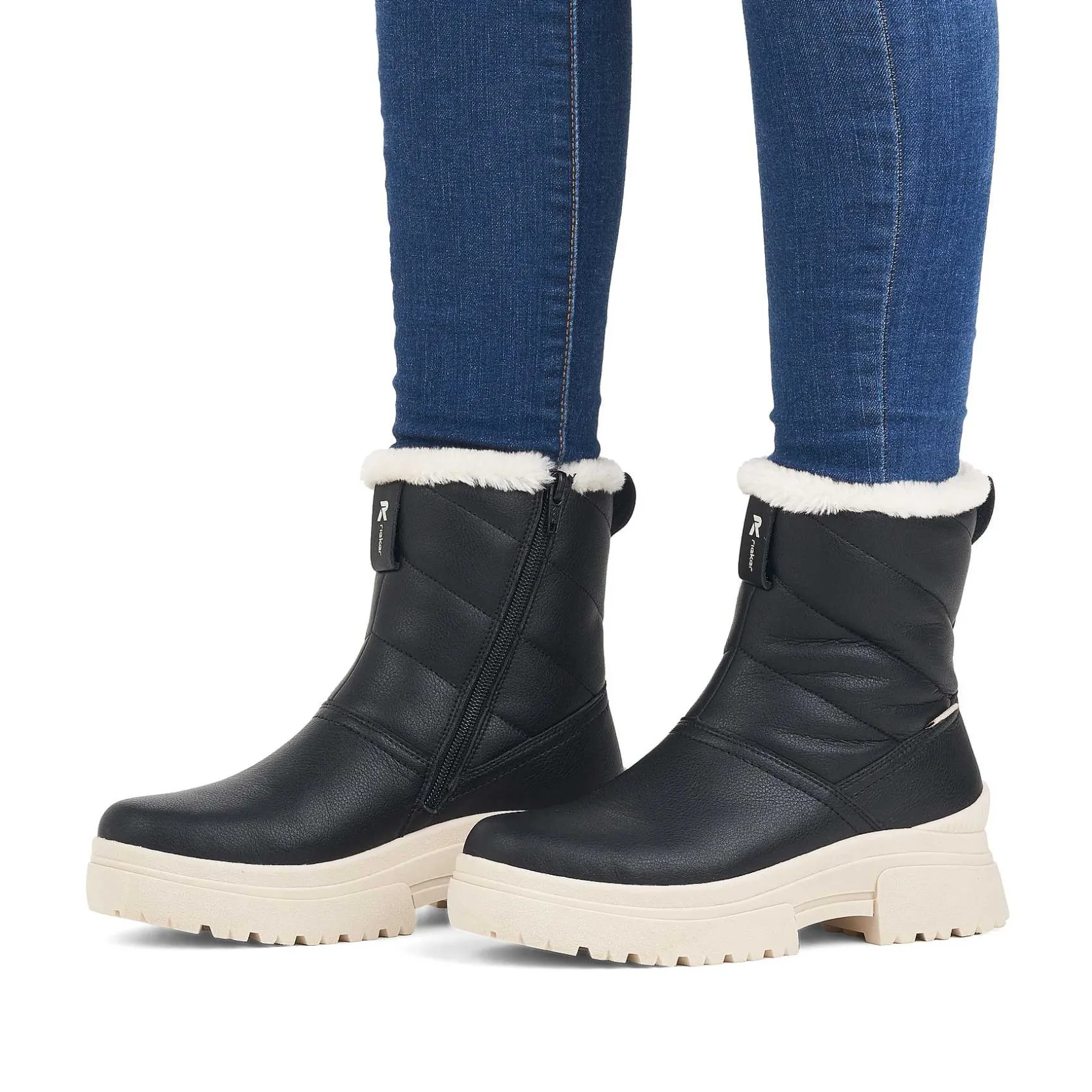 Rieker Ankle Boots & Boots-Women'S Short Boots Night Black