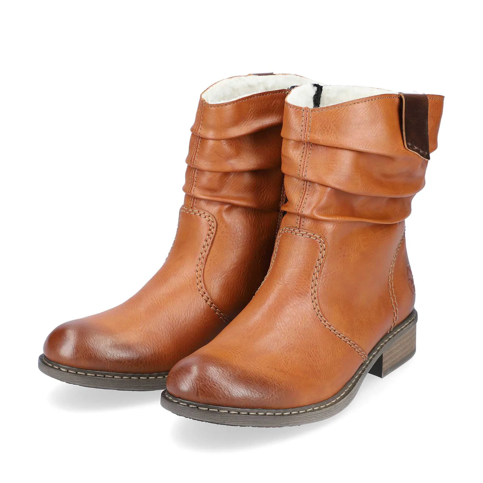 Rieker Ankle Boots & Boots-Women'S Short Boots Caramel Brown