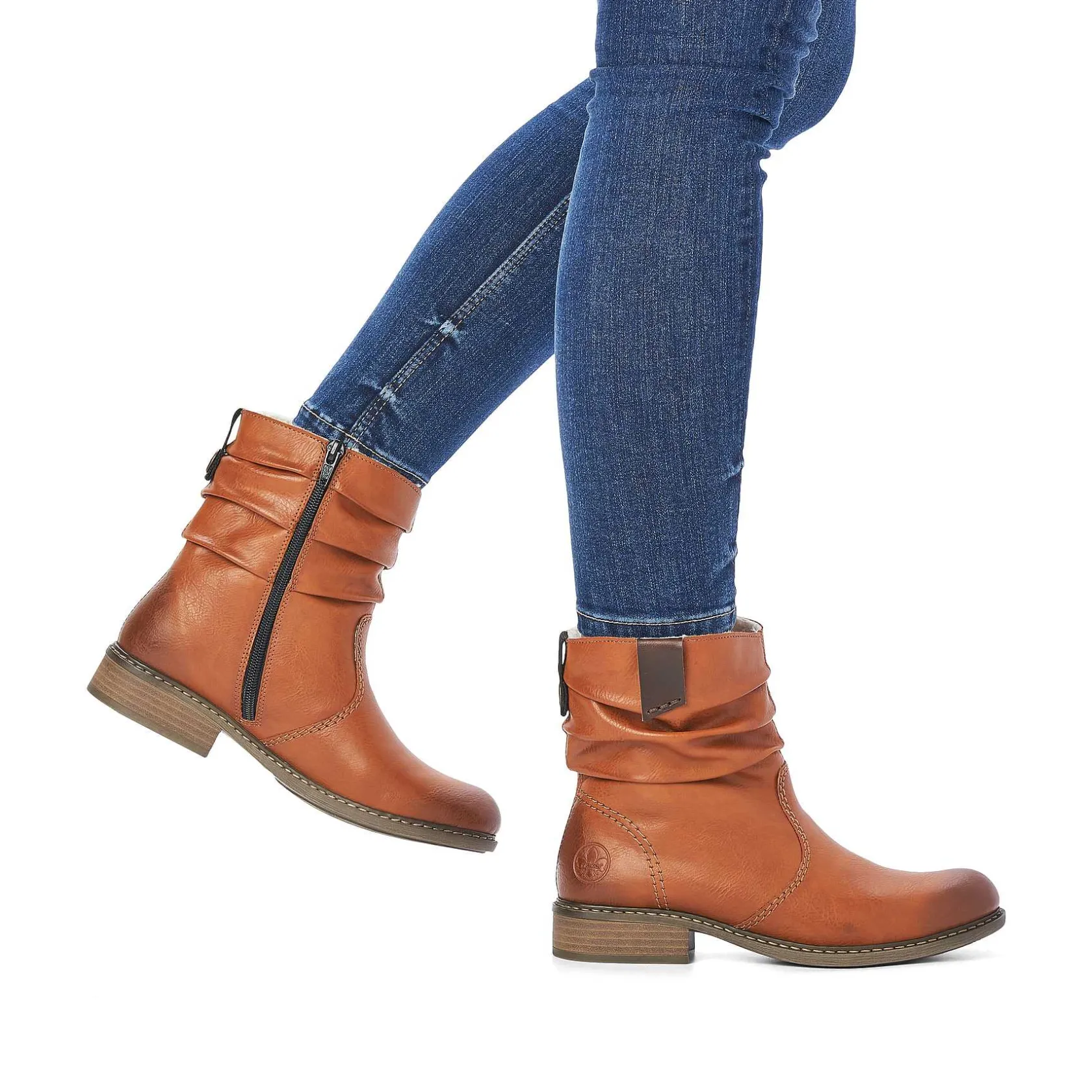 Rieker Ankle Boots & Boots-Women'S Short Boots Caramel Brown