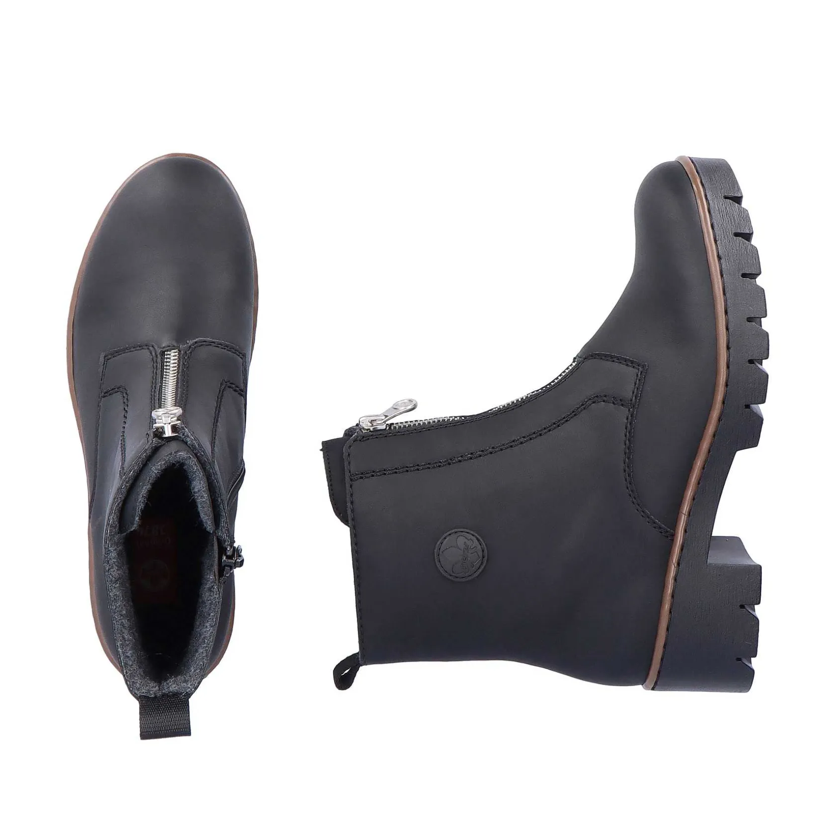 Rieker Ankle Boots & Boots-Women'S Short Boots Jet Black