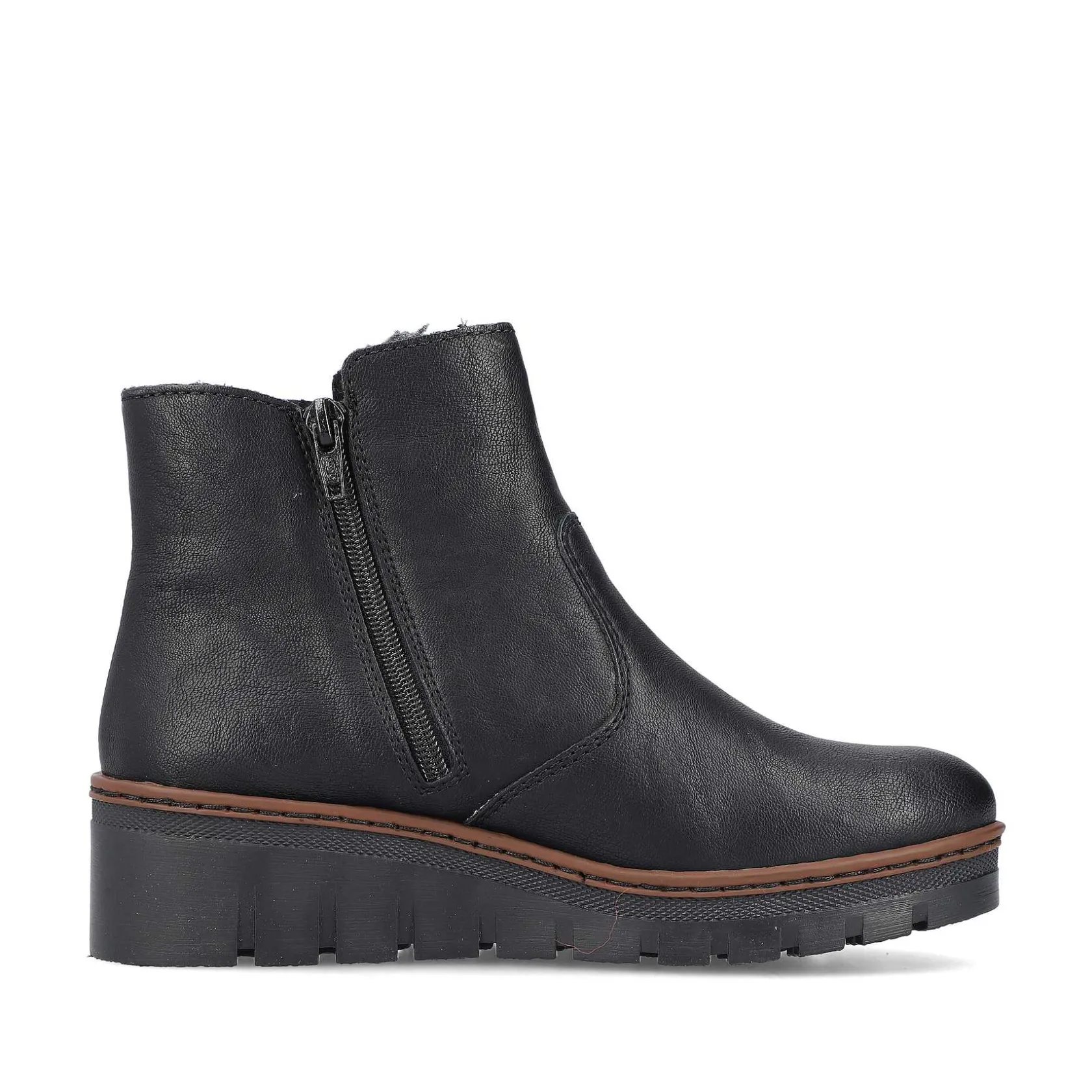 Rieker Ankle Boots & Boots-Women'S Short Boots Graphite Black