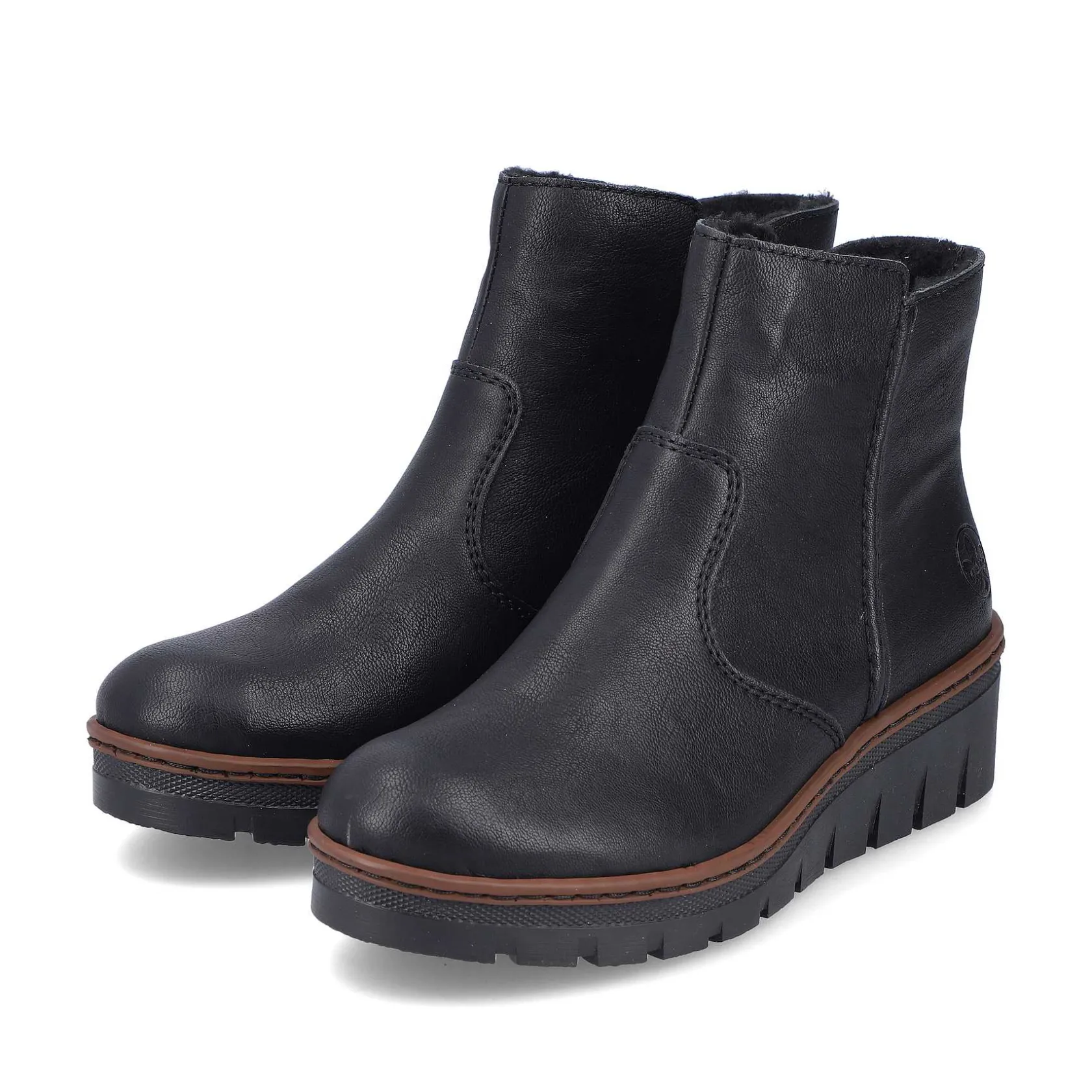 Rieker Ankle Boots & Boots-Women'S Short Boots Graphite Black