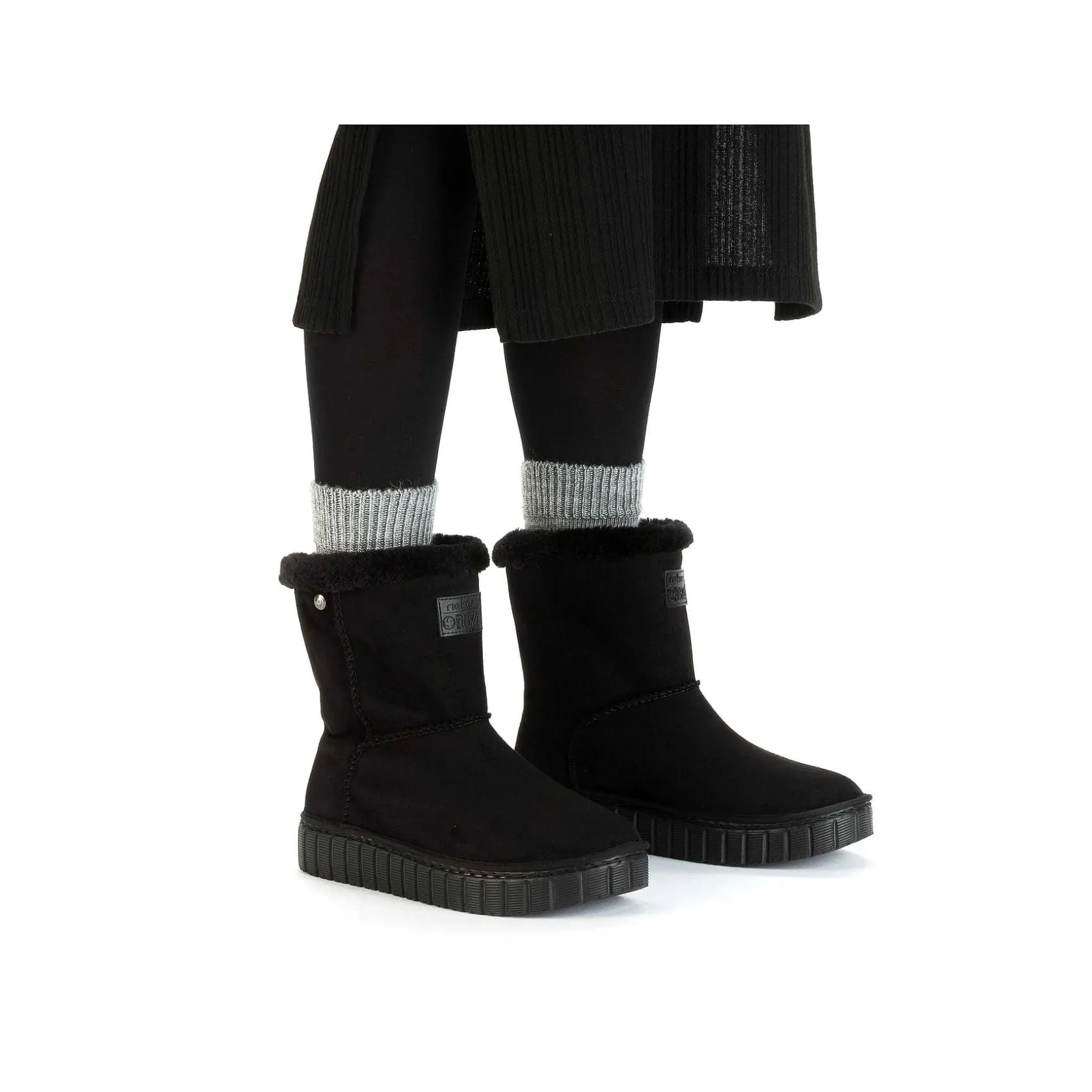 Rieker Ankle Boots & Boots-Women'S Short Boots Jet Black