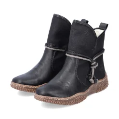 Rieker Ankle Boots & Boots-Women'S Short Boots Jet Black