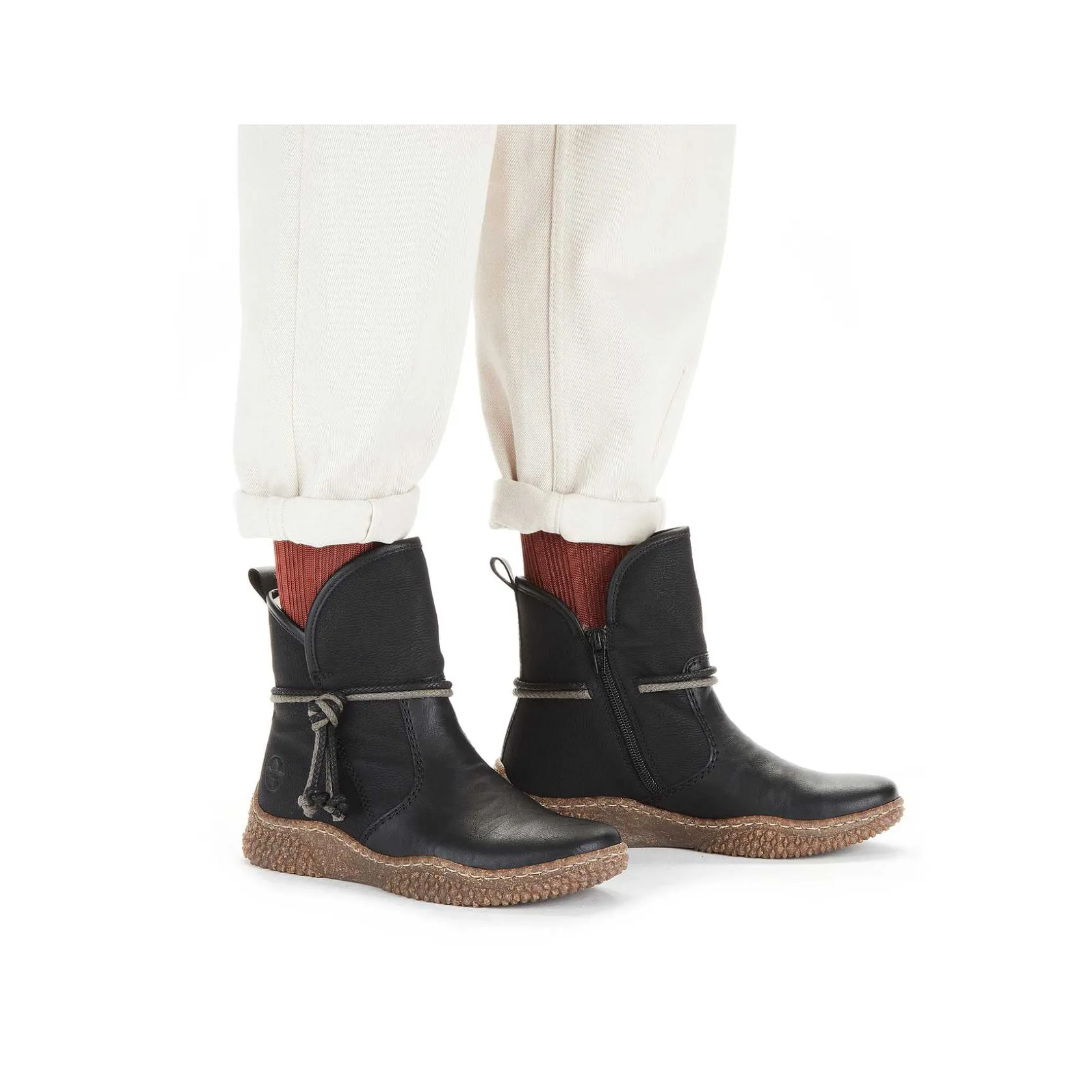 Rieker Ankle Boots & Boots-Women'S Short Boots Jet Black