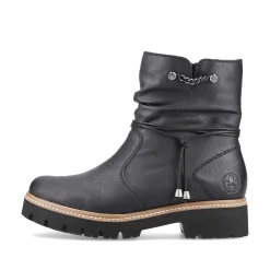 Rieker Ankle Boots & Boots-Women'S Short Boots Jet Black