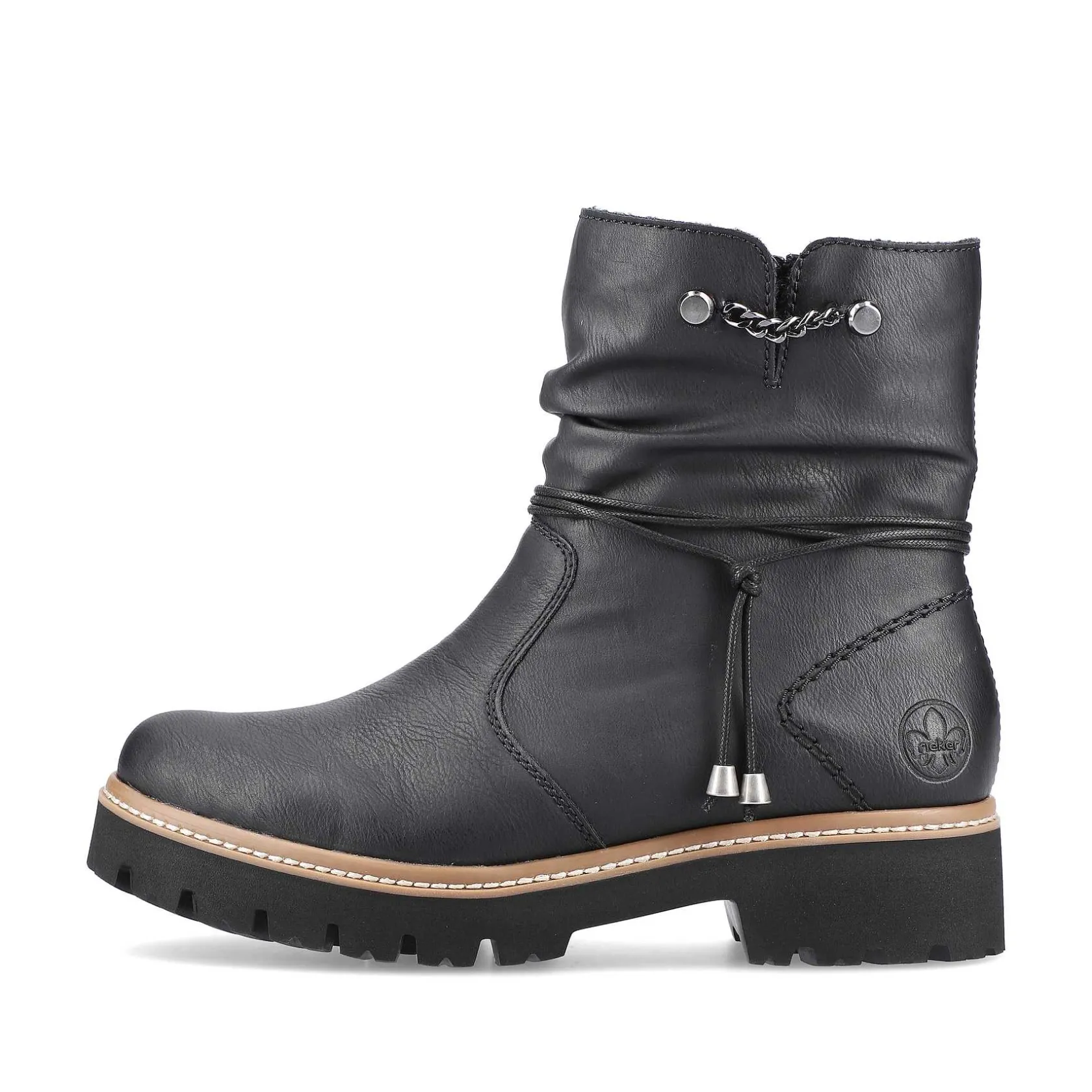 Rieker Ankle Boots & Boots-Women'S Short Boots Jet Black
