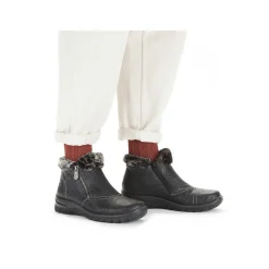Rieker Ankle Boots & Boots-Women'S Short Boots Jet Black
